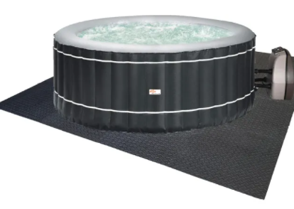 Best Mat for Under Inflatable Hot Tub