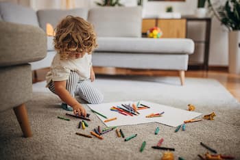 How To Get Crayon Out Of Carpet