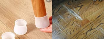 Silicone Chair Leg Protectors For Hardwood Floors