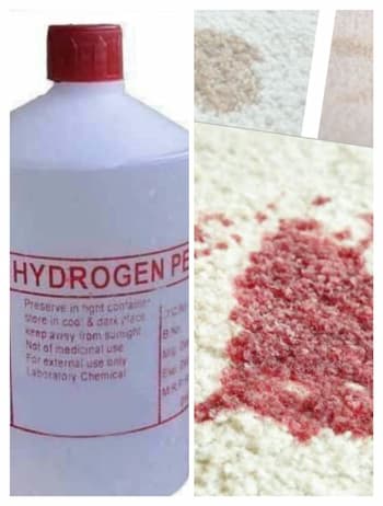 Will Hydrogen Peroxide Bleach Carpet