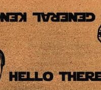 Hello there general Kenobi Doormat